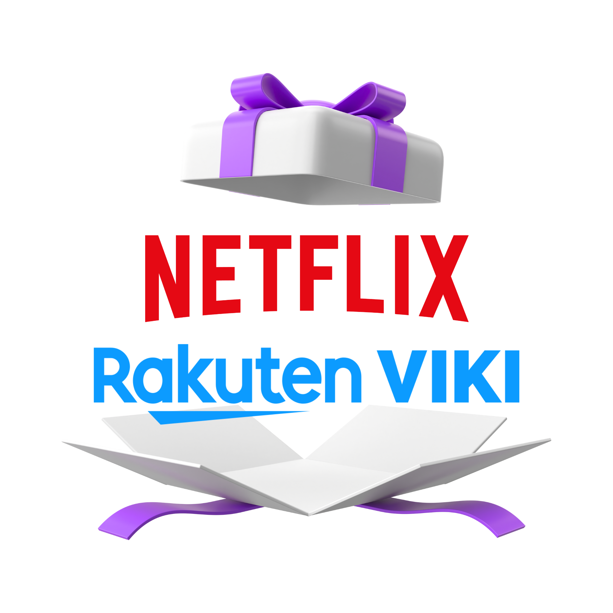 NETFLIX & Rakuten VIKI (1 mes)