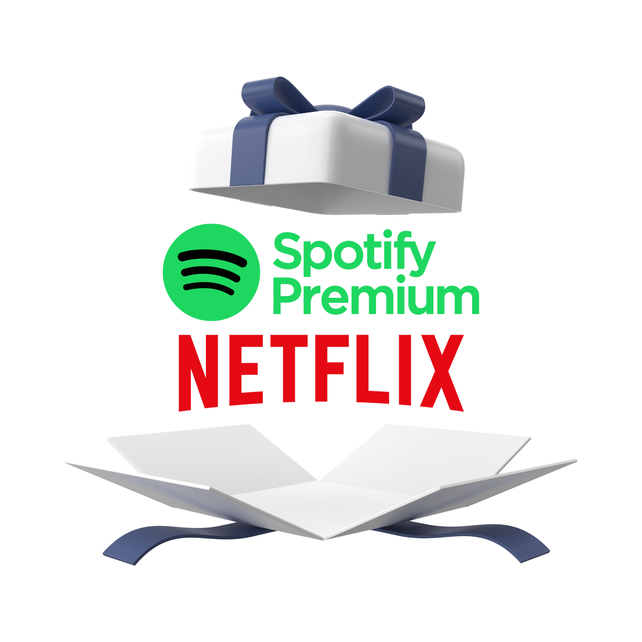 Spotify Premium & NETFLIX (1 Mes)