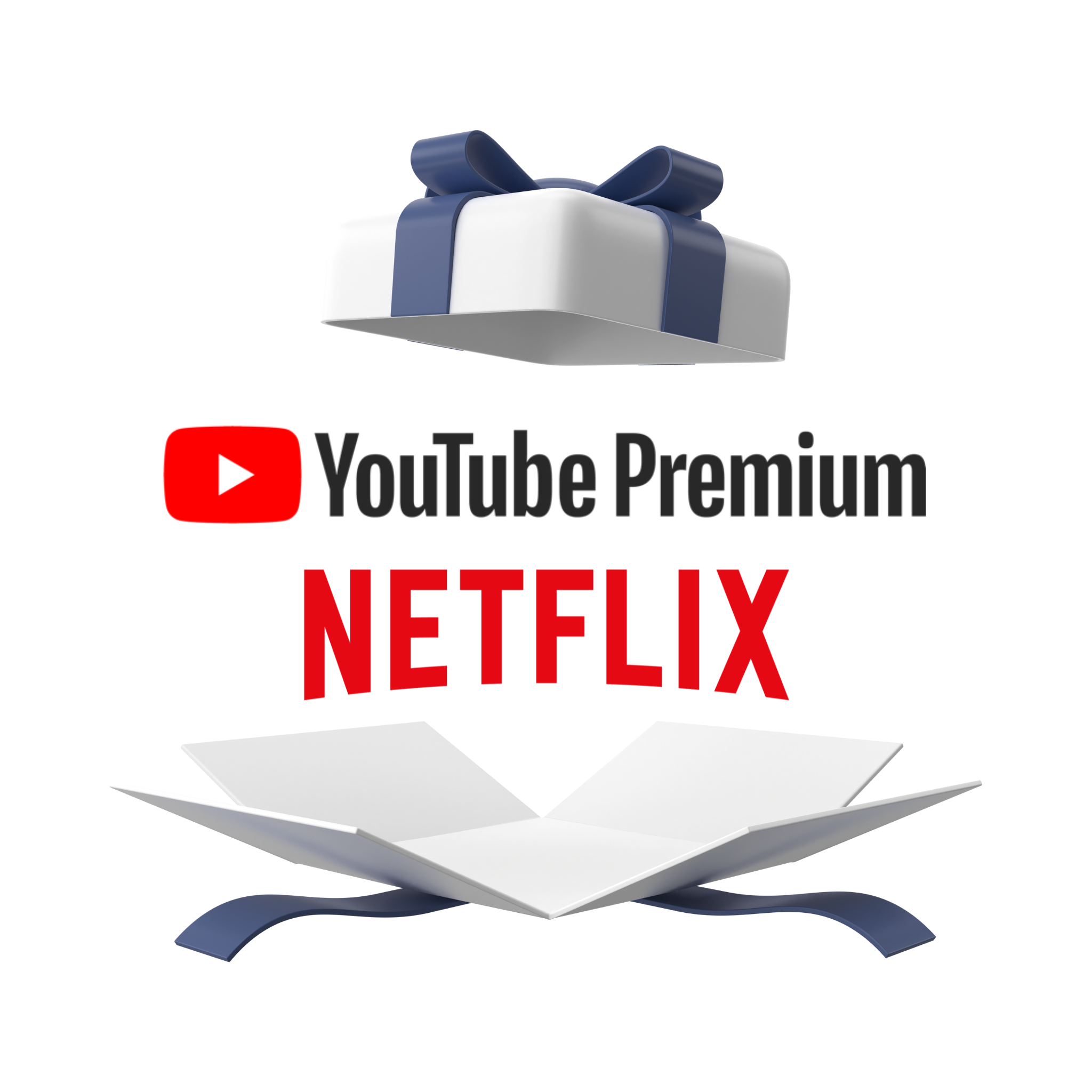 YouTube Premium & NETFLIX (1 Mes)